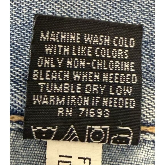 Express Jeans Hipster Flare Womens Denim Pants Size 5/6S (short) Front Seam Blue - Picture 6 of 6